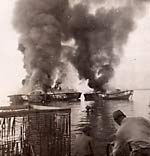 Burning the PT Boats at war's end in 
