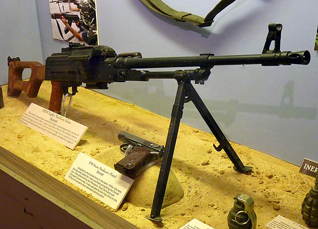 11 PKM Light Machine Gun