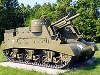 M7 Priest Self Propelled Gun