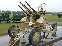 Russian ZPU-4 Type 56 Anti Aircraft Gun