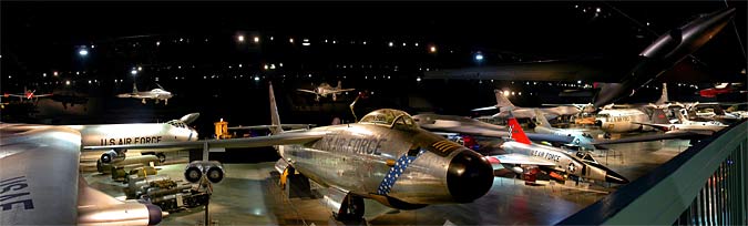 Click Here for a Panorama of the US Air Force Museum's Cold War Gallery