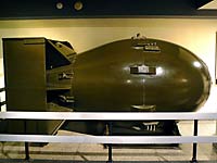 Fat Man Atomic Bomb Casing