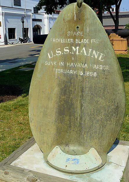 26 USS Maine Spare Propeller Blade