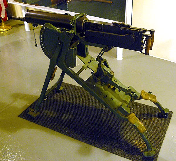 07 Maxim WWI Machine Gun