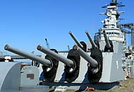 USS Salem Main 8 Inch Turret