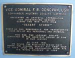 12ViceAdmiralDonovanPlaque