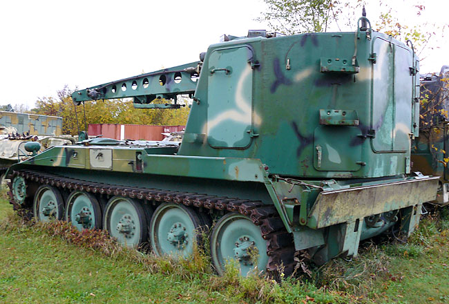 06 M578 Armored Wrecker Recovery Vehicle
