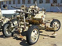 Russian ZPU-4 Type 56 Anti Aircraft Gun