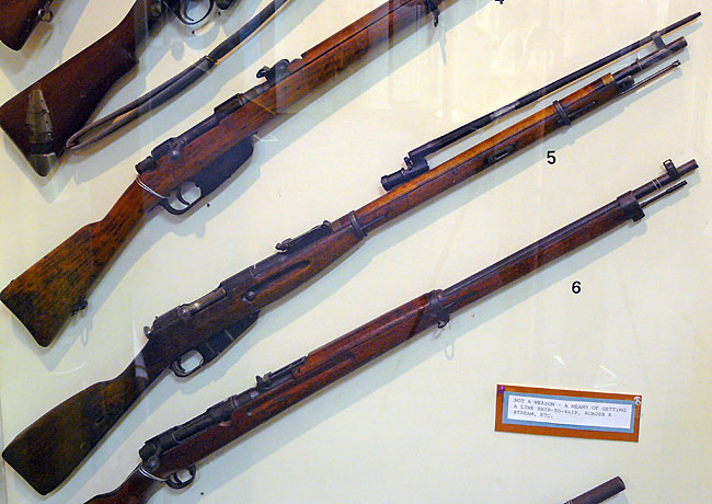 12 Russian Mosin Nagant M91 Rifle 7.62mm