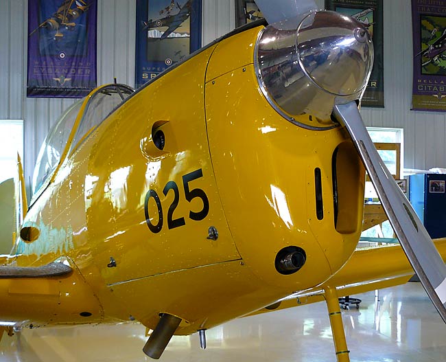 02DeHavillandChipmunkNose