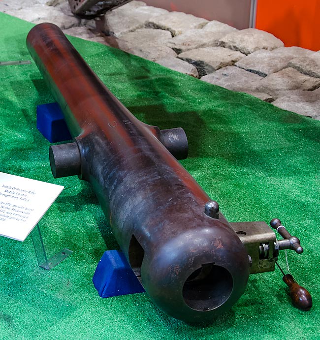 13 3 Inch Ordnance Rifle Muzzle Loader With Breech Conversion