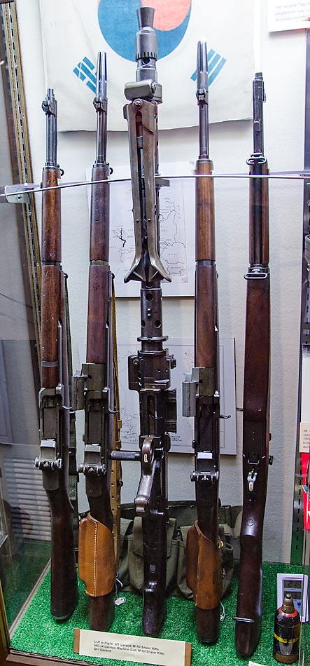 06 M1 Garand, M1D Sniper Rifle, MG34 German Machine Gun, M1D Sniper Rifle, M1 Garand