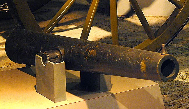 18 Confederate 2.2 Inch Bronze Rifled Howitzer