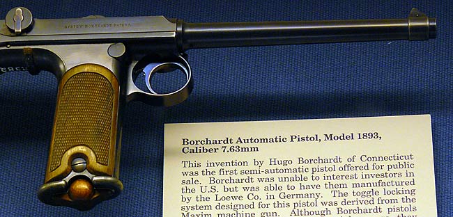 02 Borchardt Automatic Pistol 1893