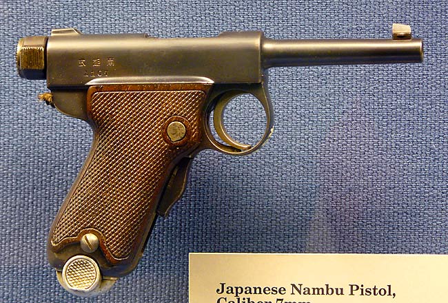 09 Japanese WWII Nambu Pistol