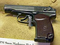 Makarov PM 9mm Pistol