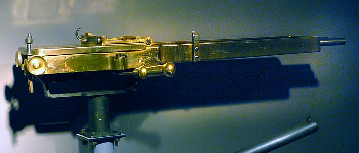 14 British Nordenfelt Volley Gun 1880