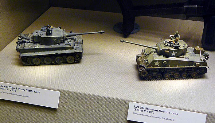 04 Tiger I & M4 Sherman Tanks