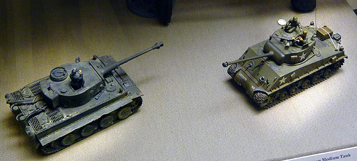 05 Tiger I & M4 Sherman Tanks