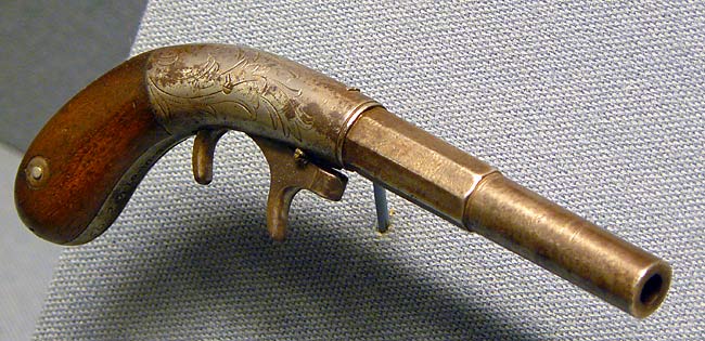 18 Bacon Co Underhammer Pistol 1860