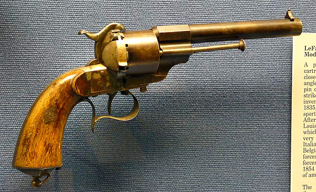 04 Le Faucheux Pinfire Revolver Model 1854