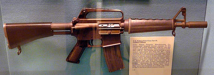 13 Colt CAR-15 Submachine Gun