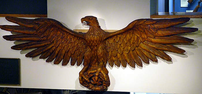 29 Captured Nazi Eagle Carving