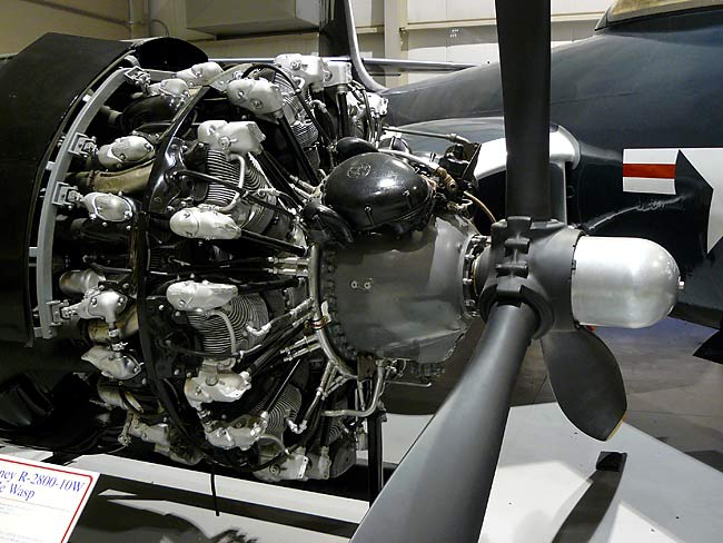 32 Pratt & Whitney R2800 Radial Engine