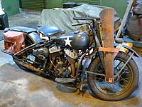 Harley Davidson Model 50 Scout Motorcycle