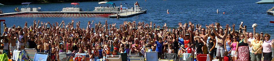 Labor Day Group Shot at Pines Lake