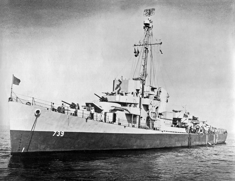 Destroyer Escort USS Bangust, DE-739