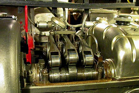 Three Cylinder Starter Generator Valve Train