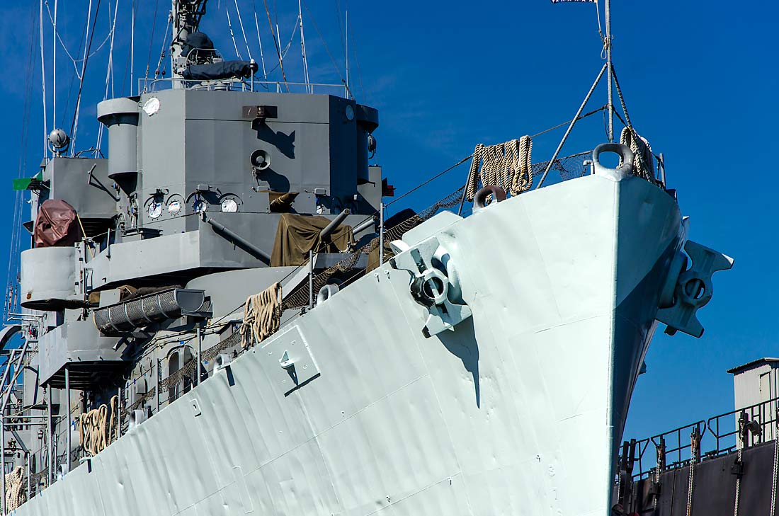 73 USS Slater In Drydock