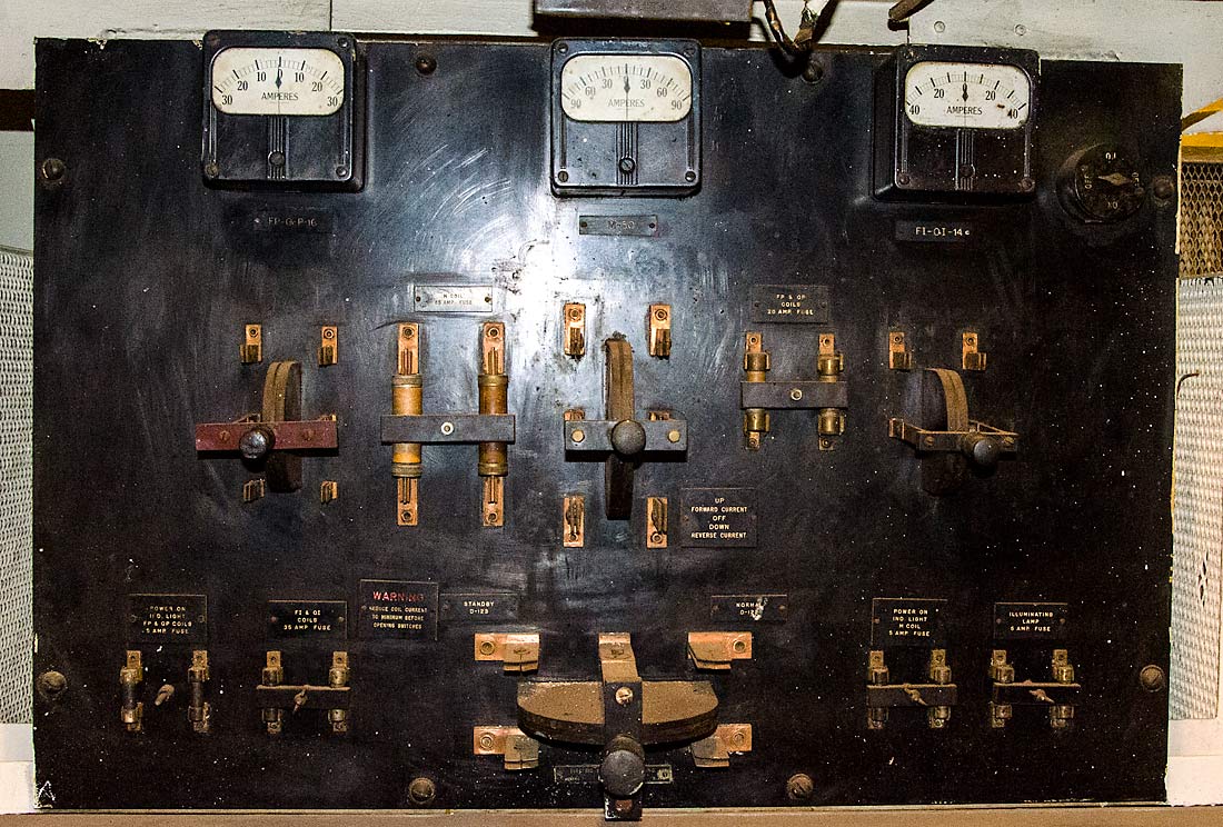 75 Degaussing switchboard