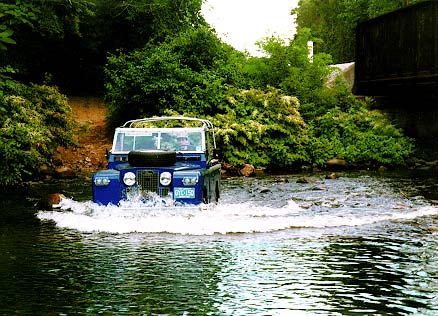 Bill Maloney Fording A Stream 