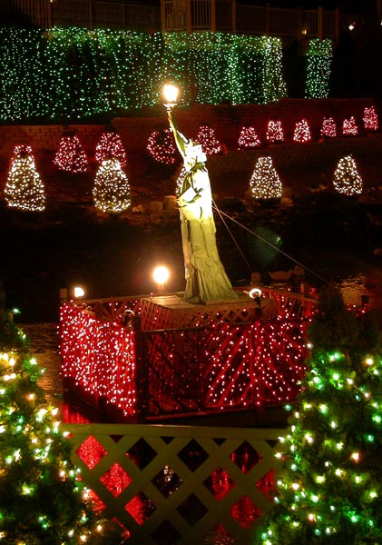 Statue Of Liberty at the Elvis House in Mahwah