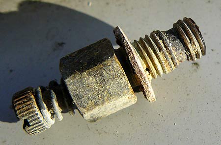 Clogged Tecumseh lawnmower/snowblower jet assembly or high speed adjusting screw