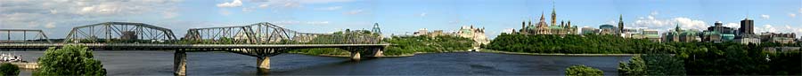 Click here for a large Panorama of Ottawa